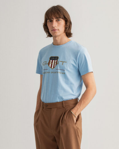 GANT ARCHIVE SHIELD BLUE TSHIRT