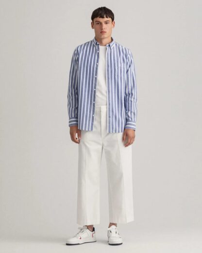 GANT PASTEL BLUE STRIPE OXFORD SHIRT
