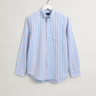 GANT PASTEL BLUE & PINK STRIPE OXFORD SHIRT